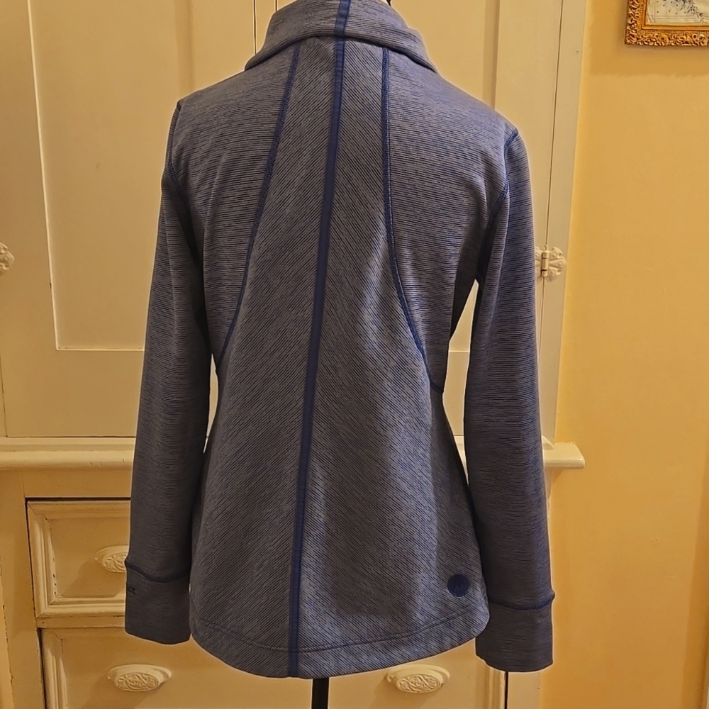 Marmot blue fleece lined jacket Sz L - Picture 5 of 11
